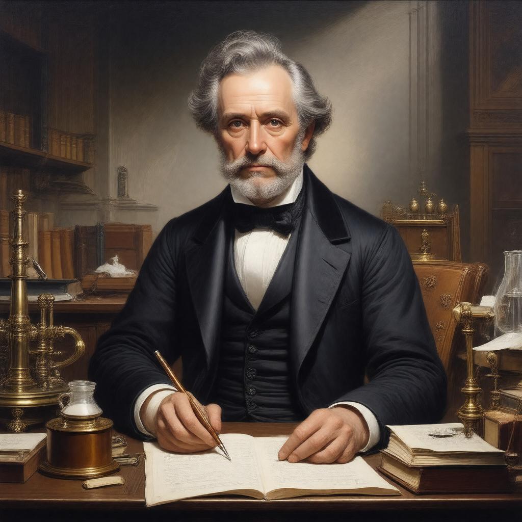 AI-created image of Thomas Young