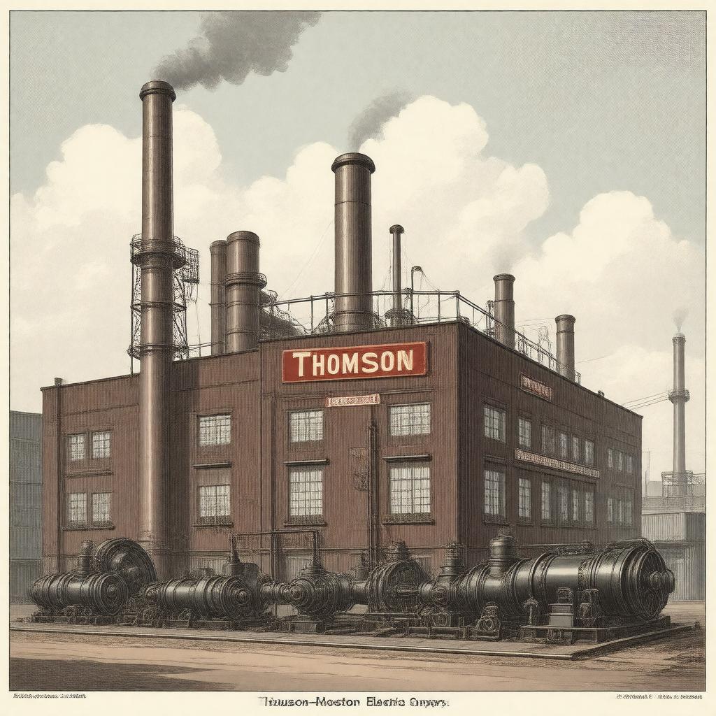 Click to view larger image AI-created image of Thomson-Houston Electric Company
