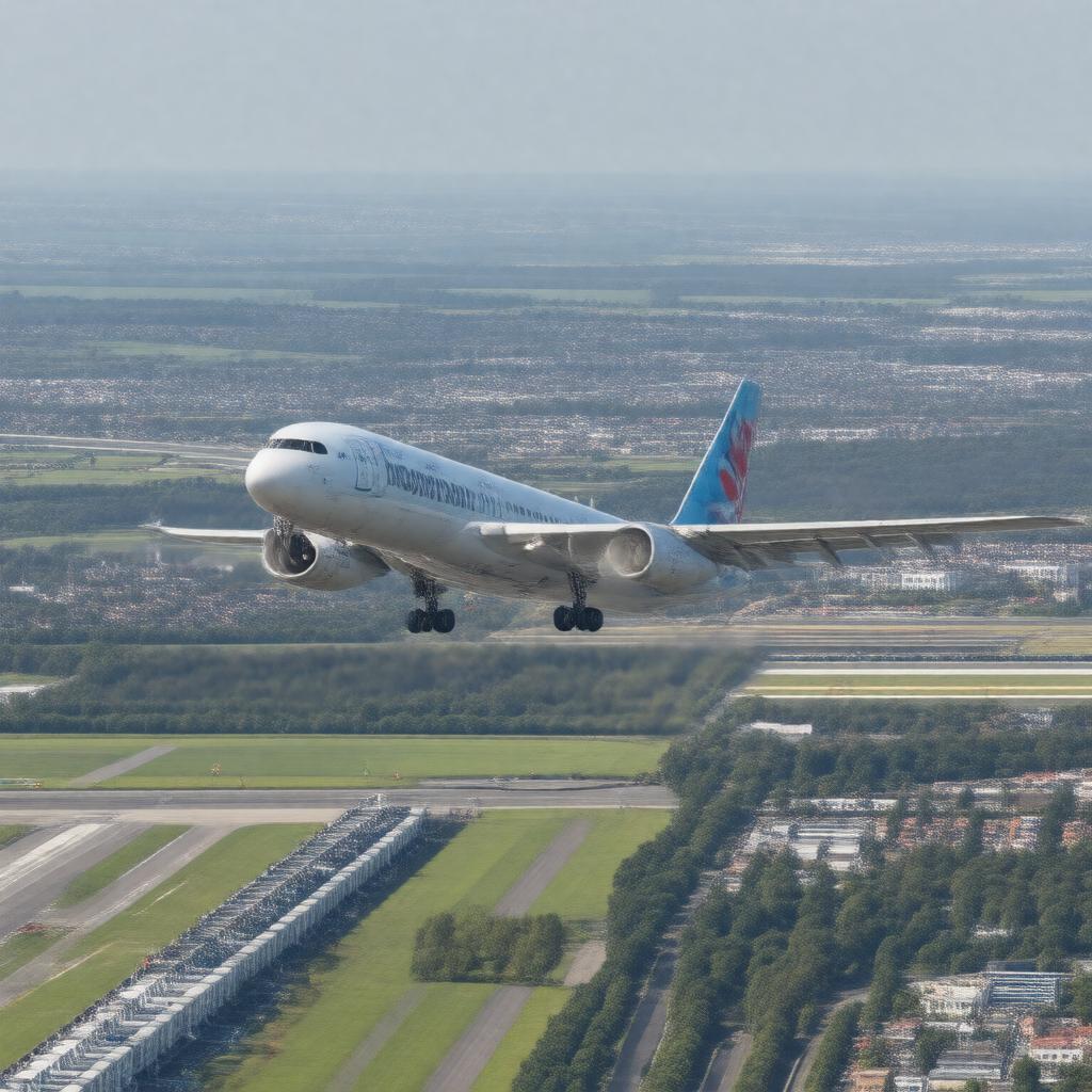 AI-created image of Thomson Airways