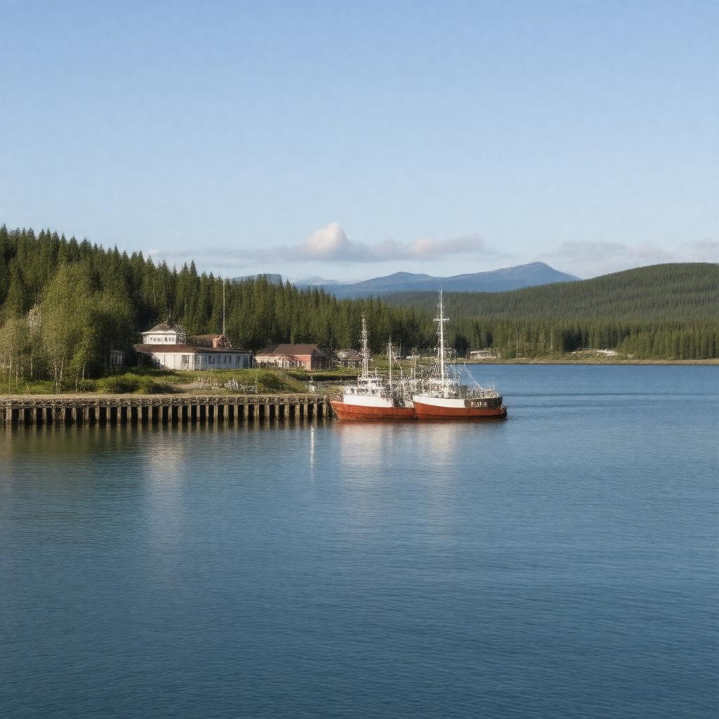 Click to view larger image AI-created image of Thorne Bay