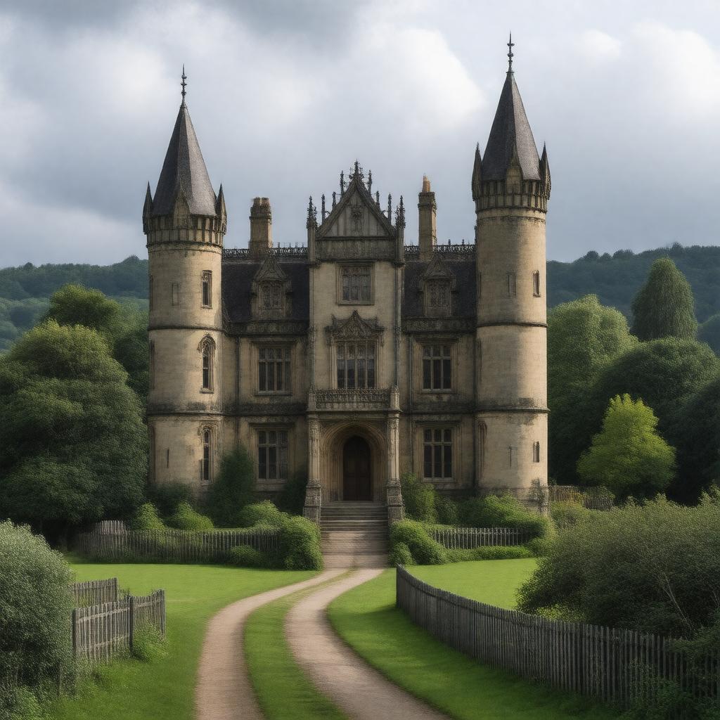 AI-created image of Thornfield Hall