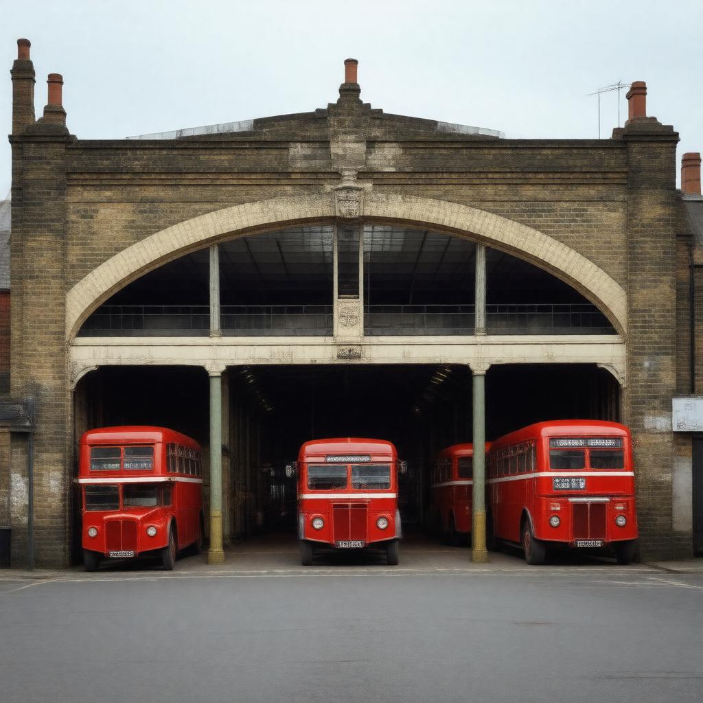 AI-created image of Thornton Heath garage