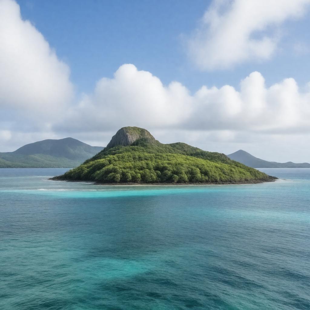 AI-created image of Three Kings Islands