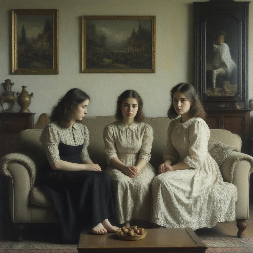 Click to view larger image AI-created image of Three Sisters