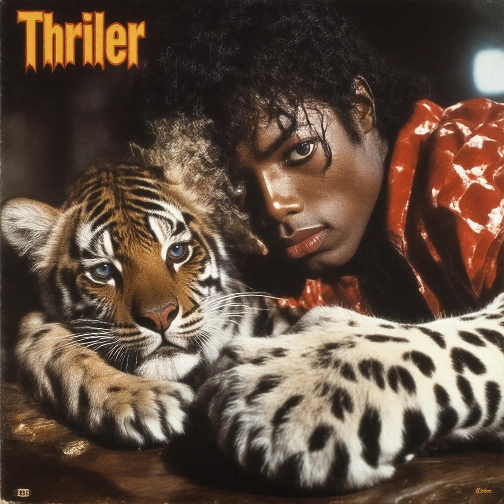 AI-created image of Thriller (album)