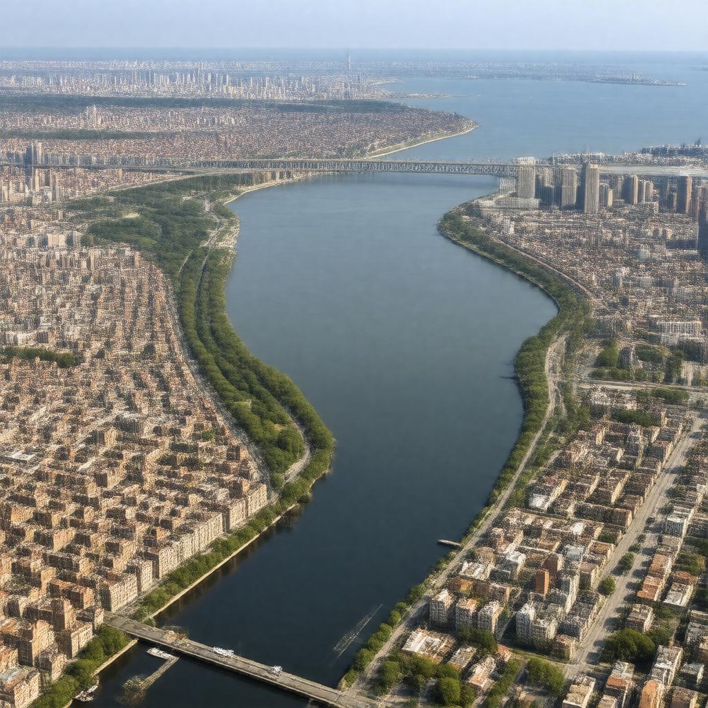 AI-created image of Throgs Neck