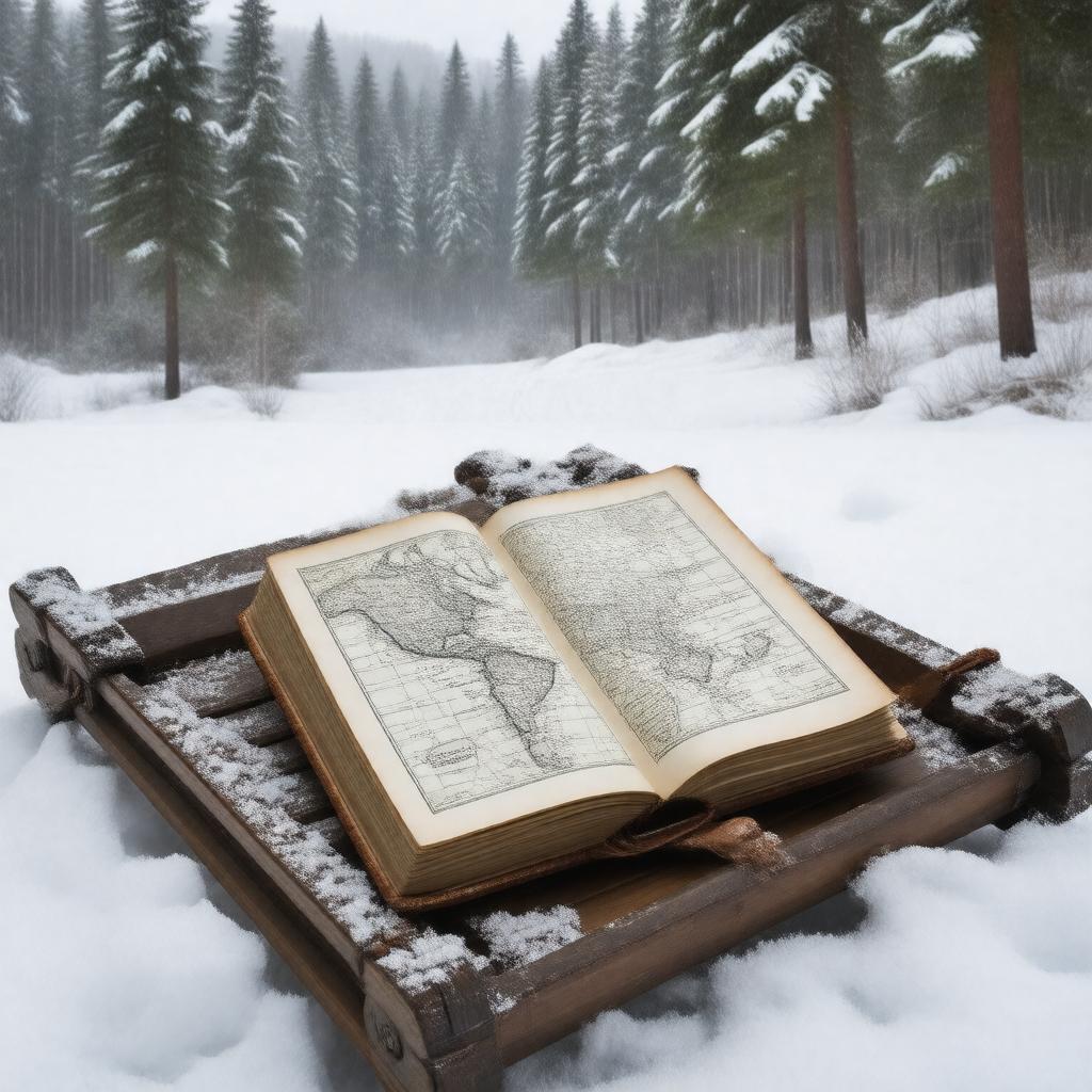 AI-created image of Through Siberia