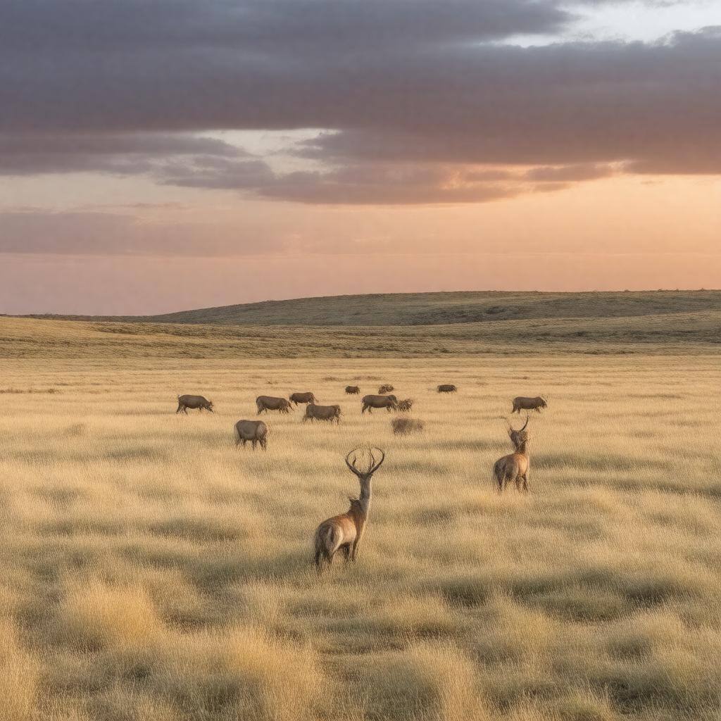 AI-created image of Thunder Basin National Grassland
