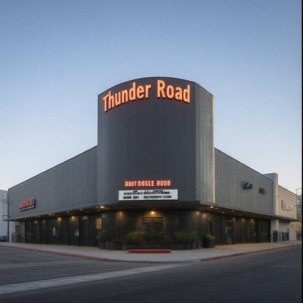 AI-created image of Thunder Road Pictures