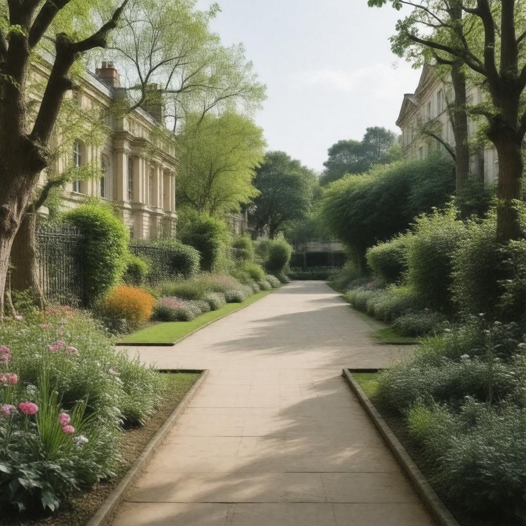 AI-created image of Thurloe Square