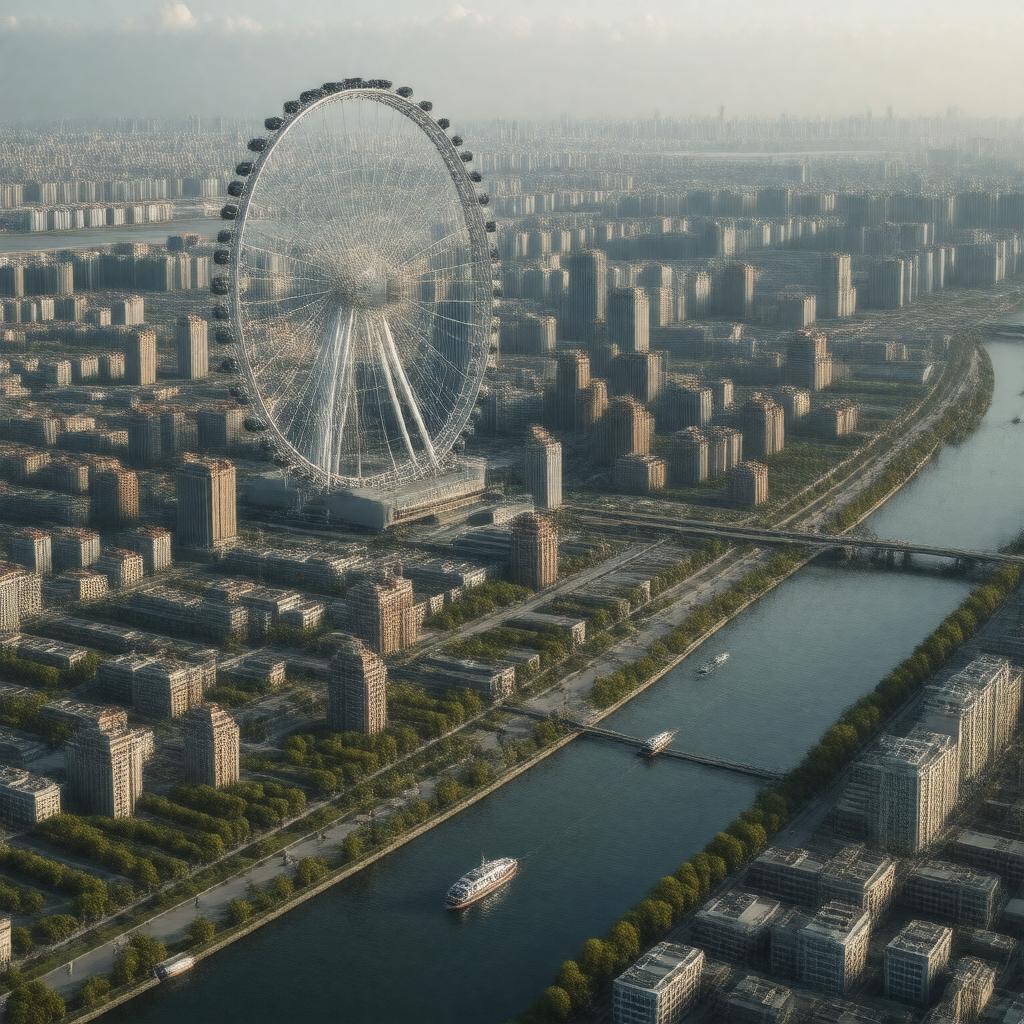 AI-created image of Tianjin