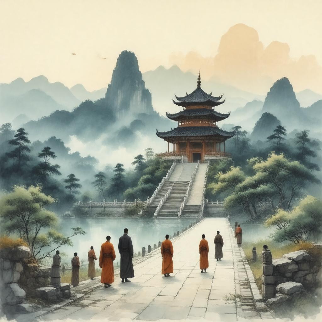 AI-created image of Tiantai