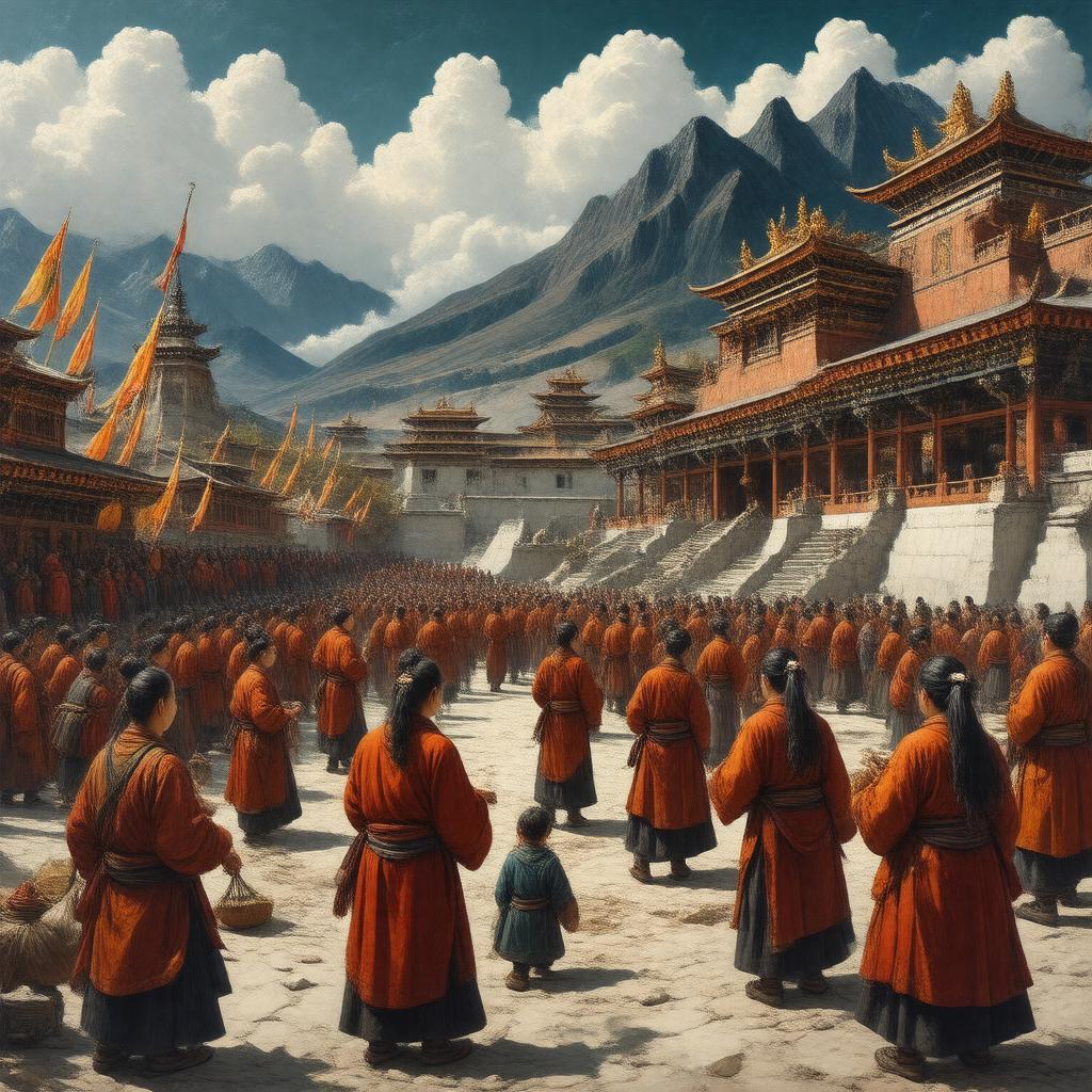 AI-created image of Tibetan New Year