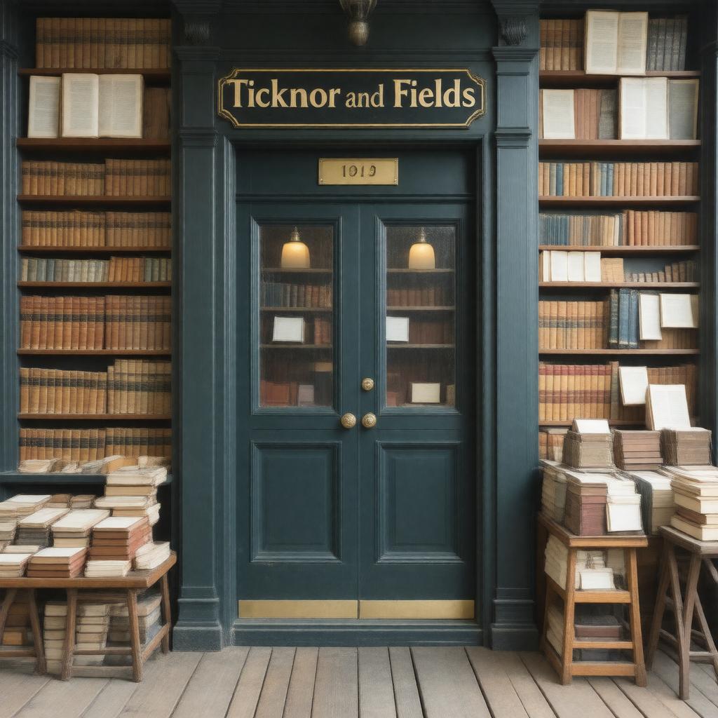 AI-created image of Ticknor and Fields