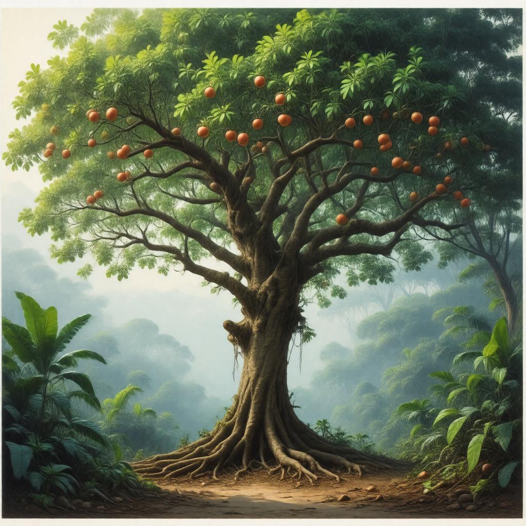 AI-created image of Ticodendraceae