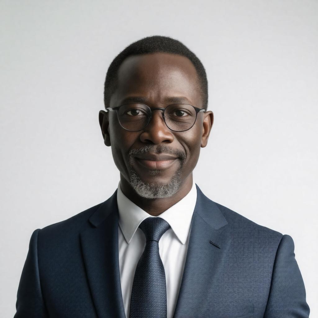 AI-created image of Tidjane Thiam