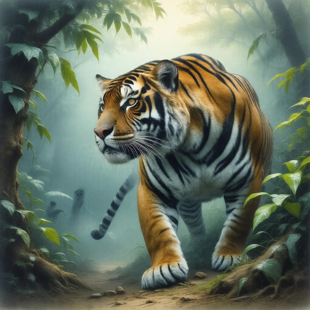 AI-created image of Tigers