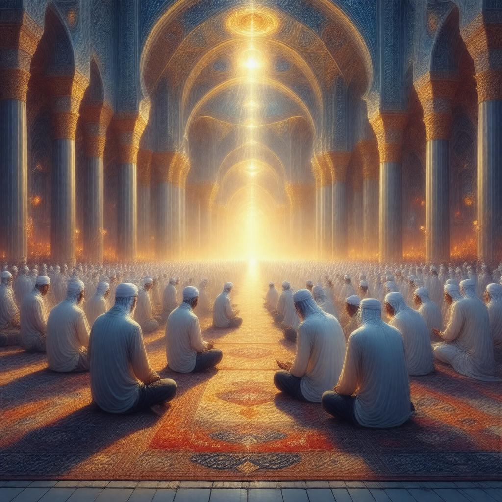 AI-created image of Tijaniyya