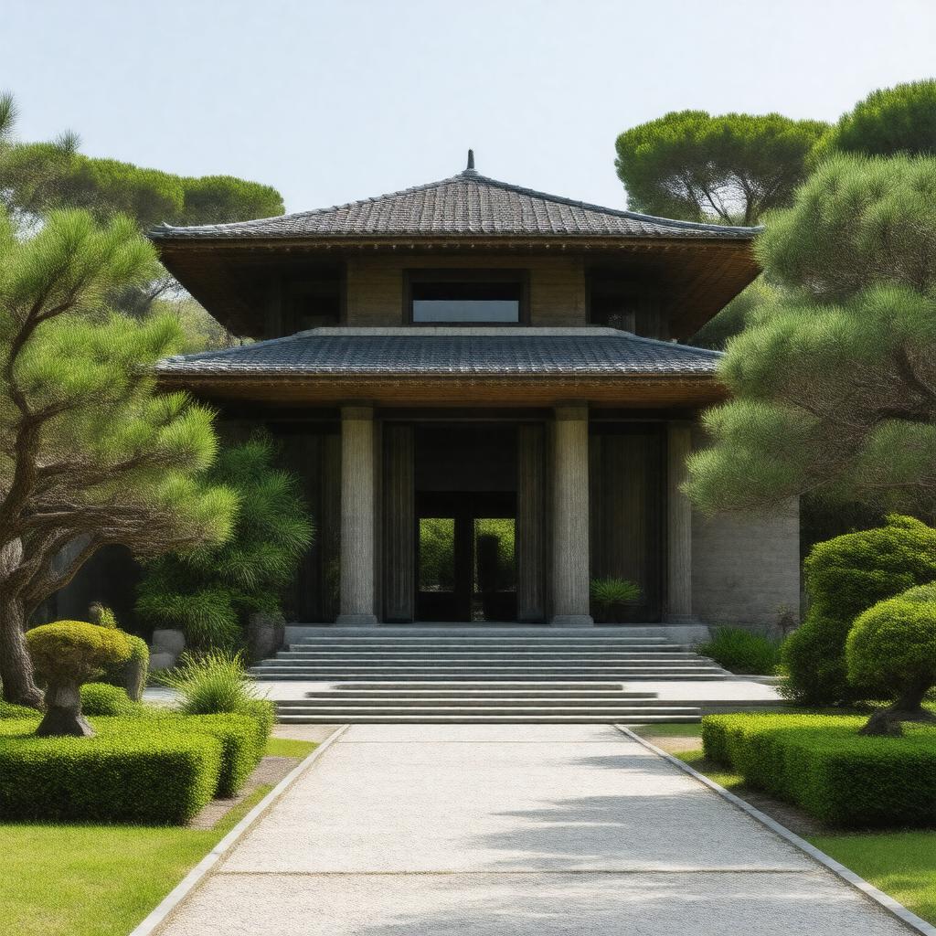 AI-created image of Tikotin Museum of Japanese Art