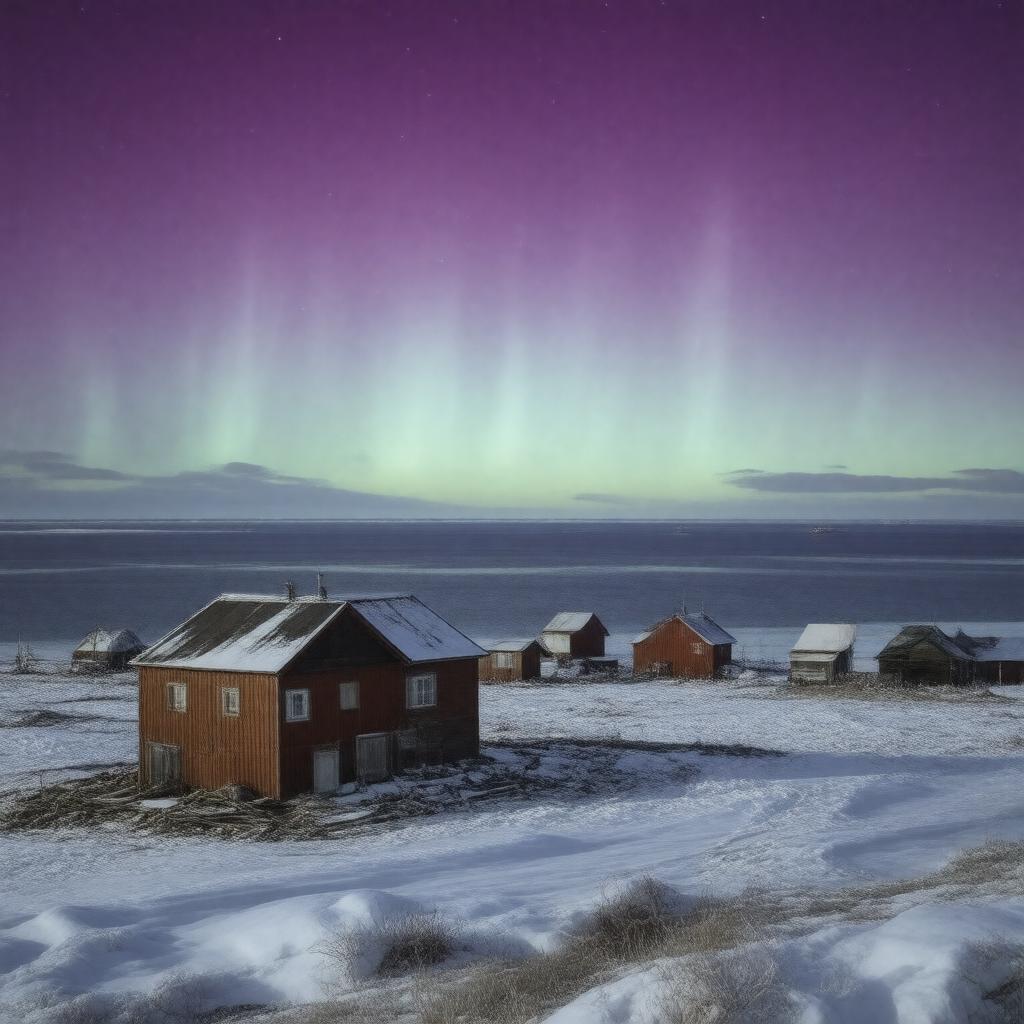 AI-created image of Tiksi