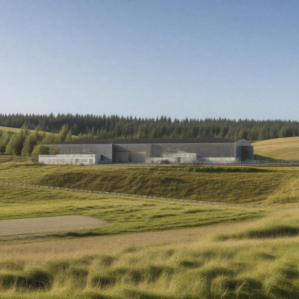 Click to view larger image AI-created image of Tillamook Cheese Factory