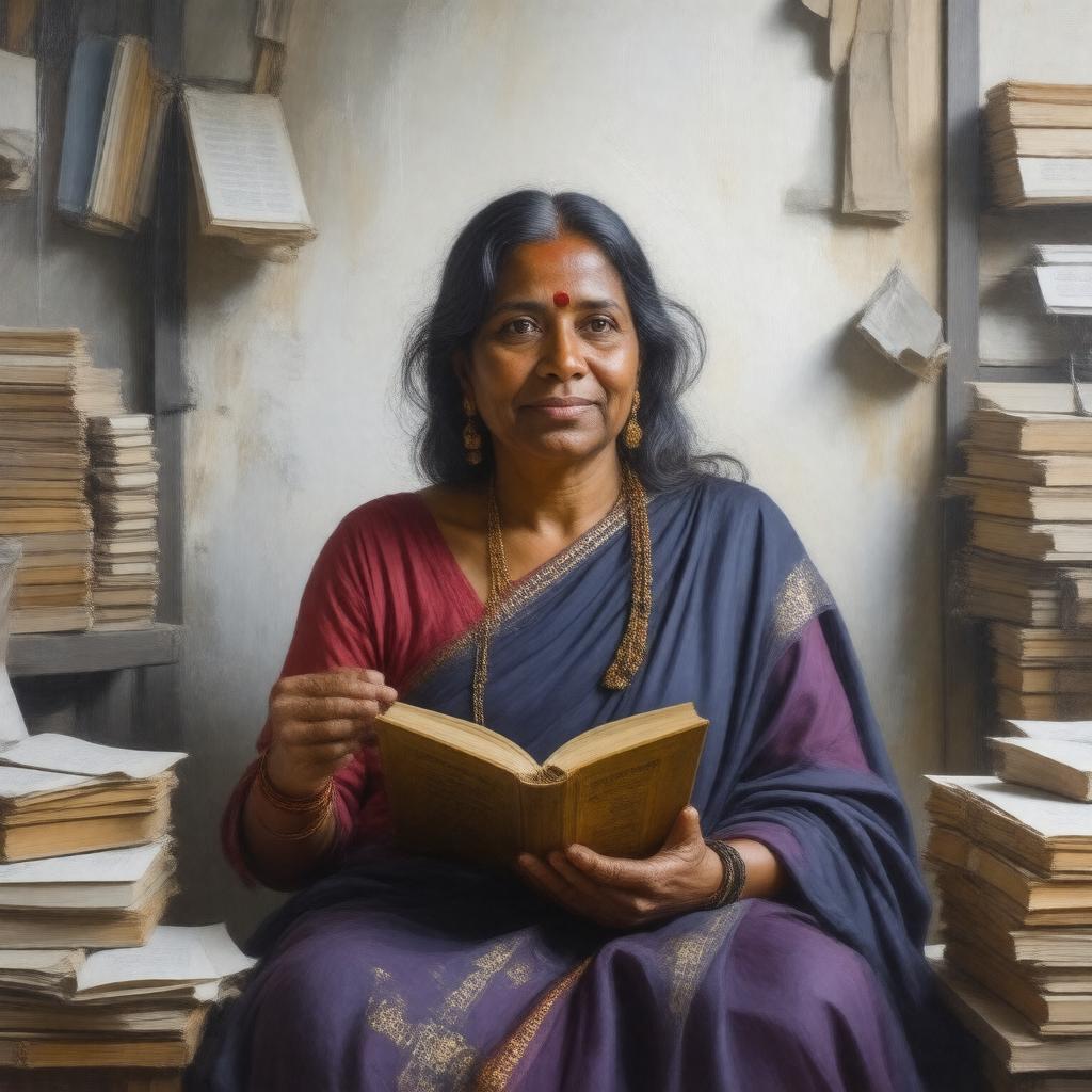 Click to view larger image AI-created image of Tilottama Mukherji