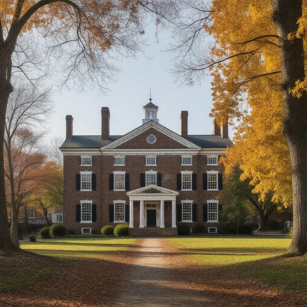 AI-created image of Tilton Hall