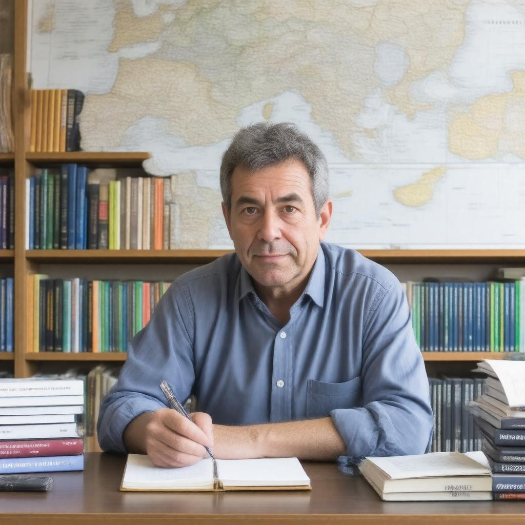 AI-created image of Tim Judah