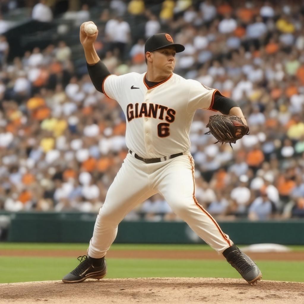 AI-created image of Tim Lincecum