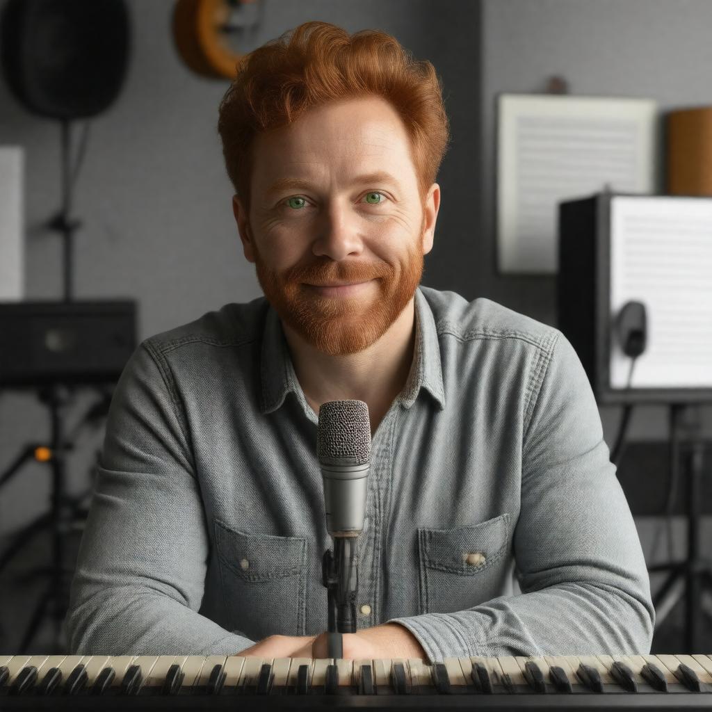 AI-created image of Tim Minchin