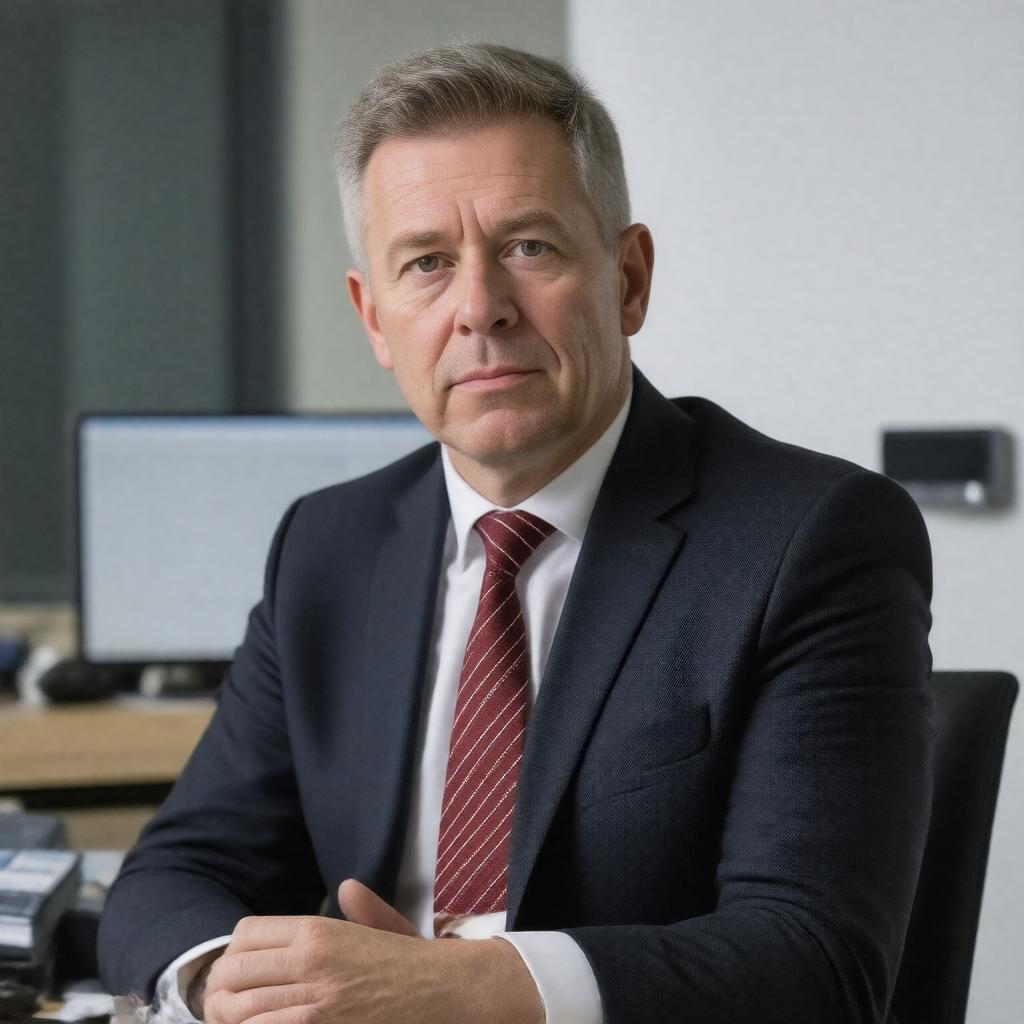 Click to view larger image AI-created image of Tim Suter