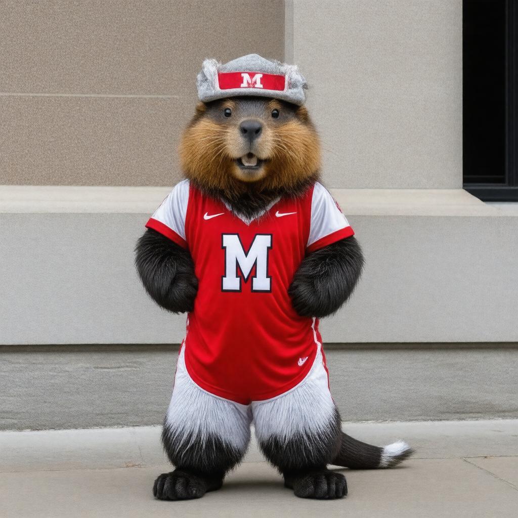 Click to view larger image AI-created image of Tim the Beaver