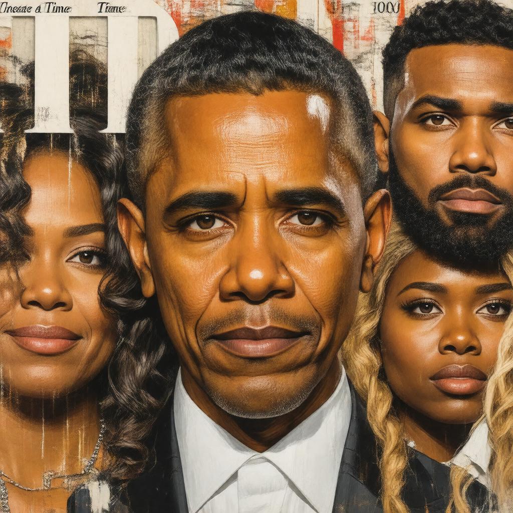 AI-created image of Time 100 (2009)