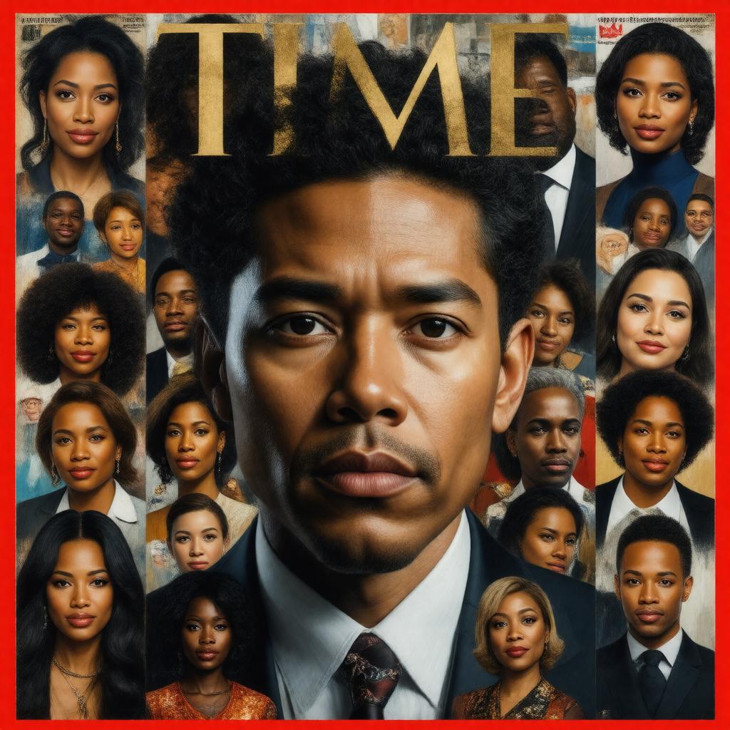 Click to view larger image AI-created image of Time 100 (2018)