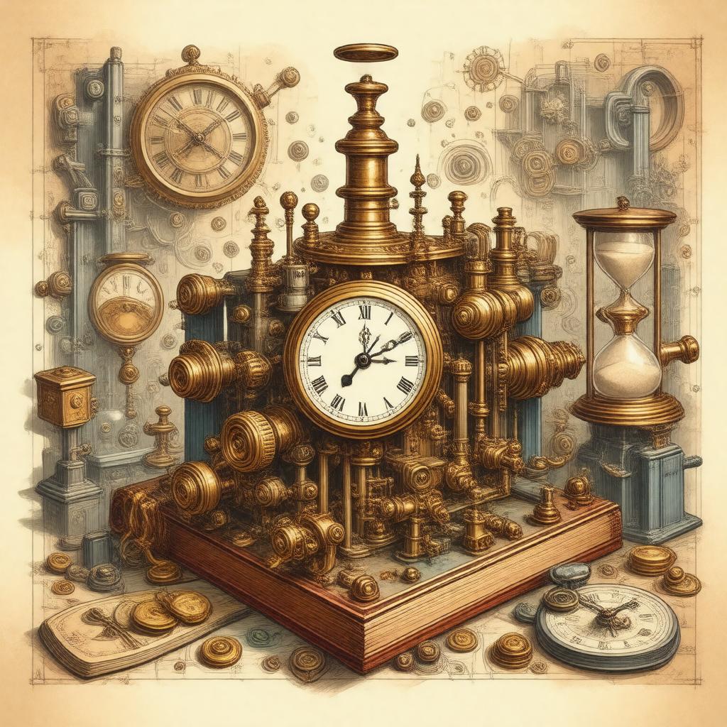 AI-created image of Time Machine collection
