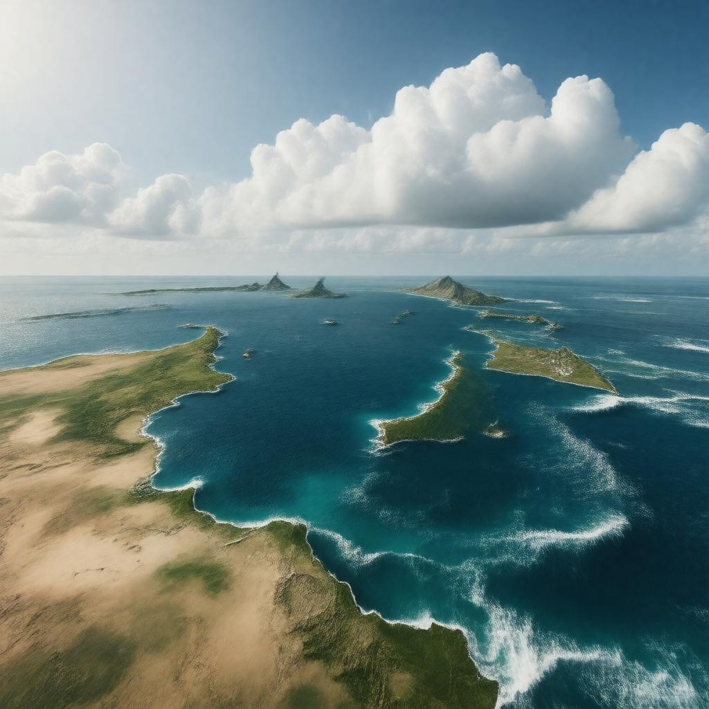 AI-created image of Timor Sea