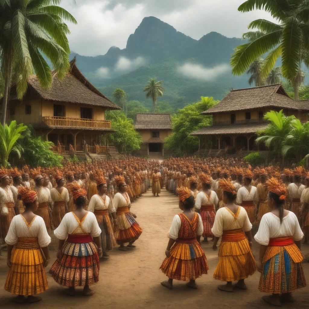 AI-created image of Timorese