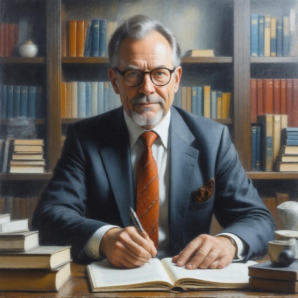 AI-created image of Timothy Garton Ash