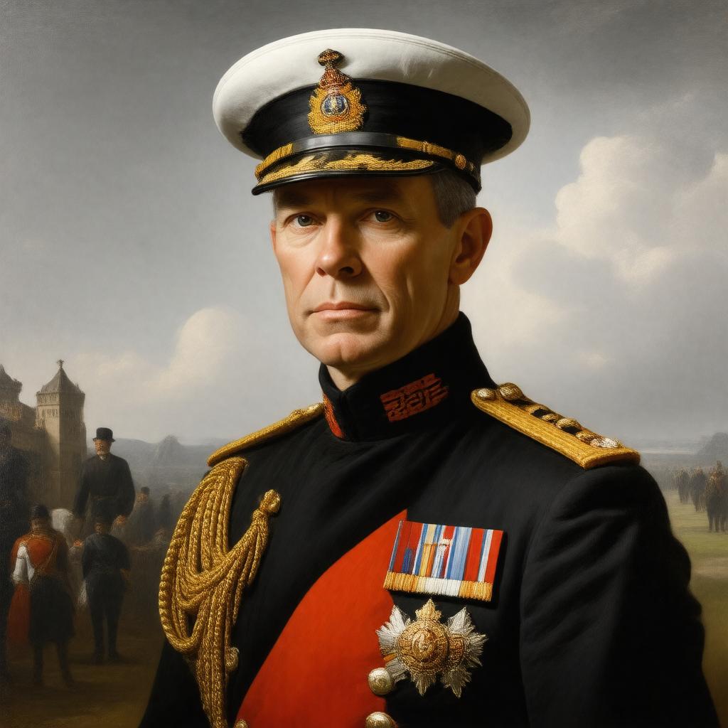 AI-created image of Timothy Laurence