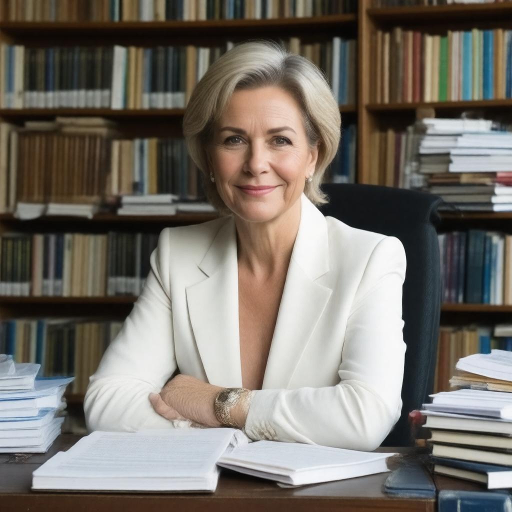 AI-created image of Tina Brown