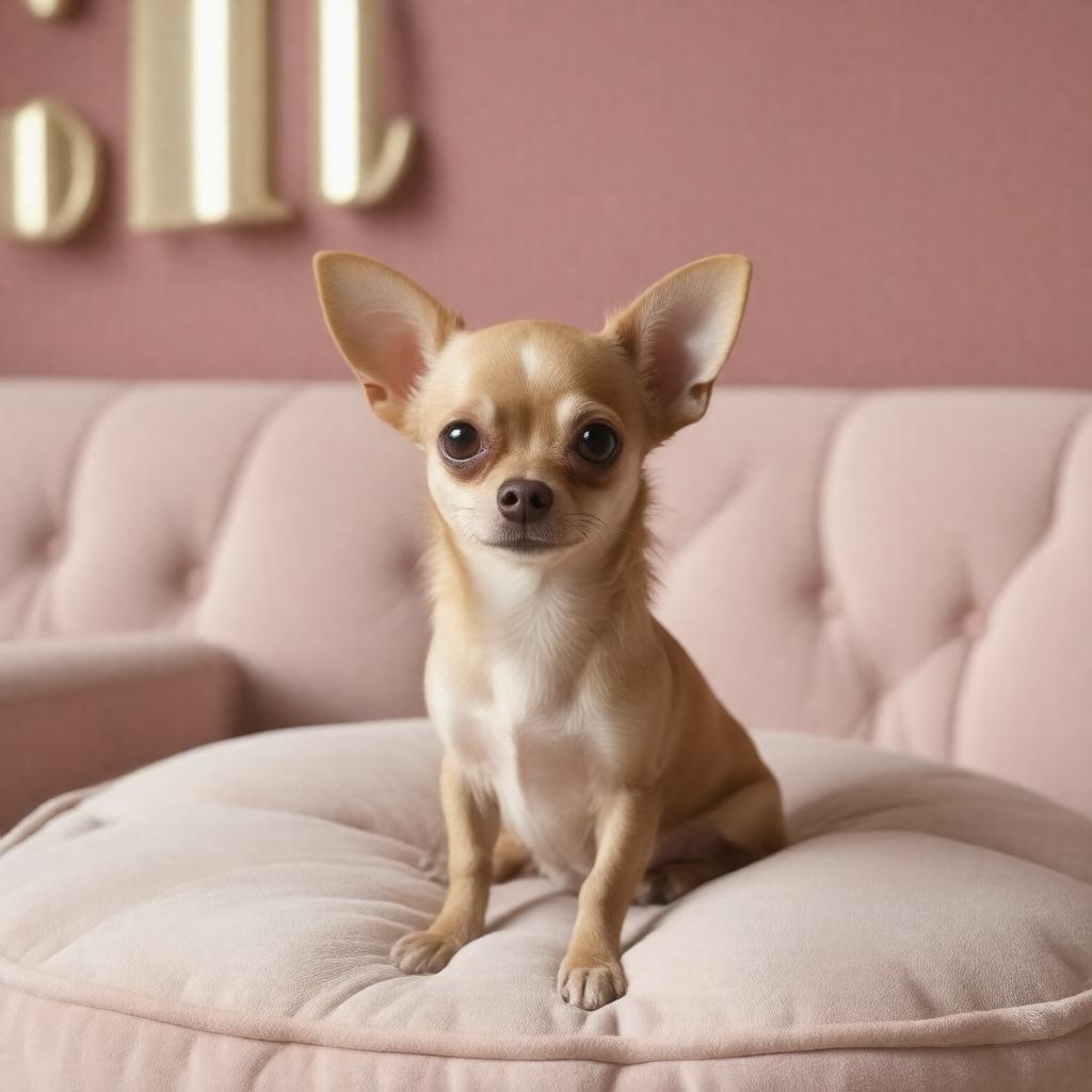 AI-created image of Tinkerbelle (Paris Hilton's dog)