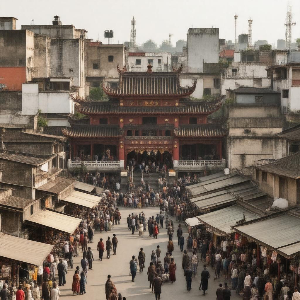 AI-created image of Tiretta Bazaar