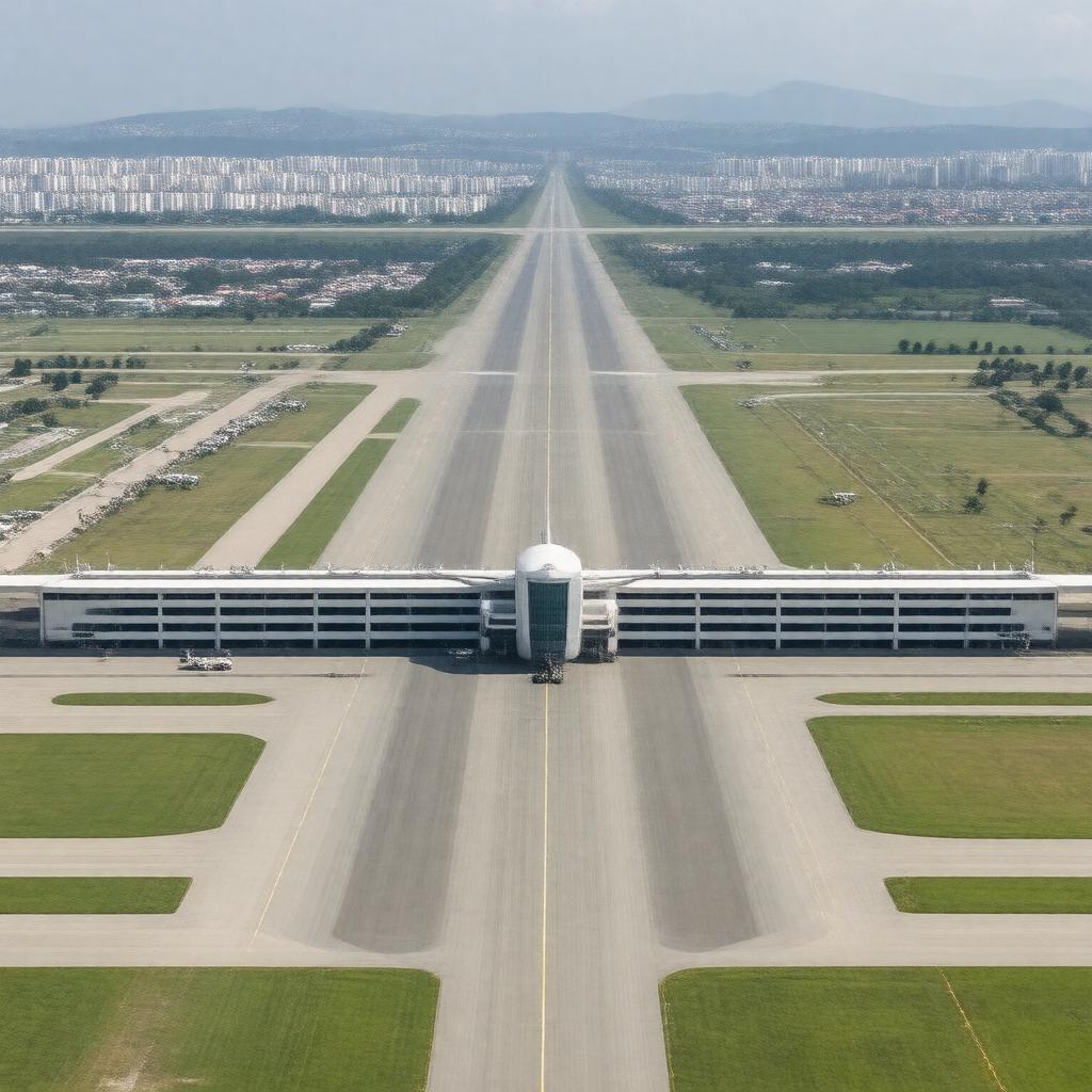 AI-created image of Tirupati Airport