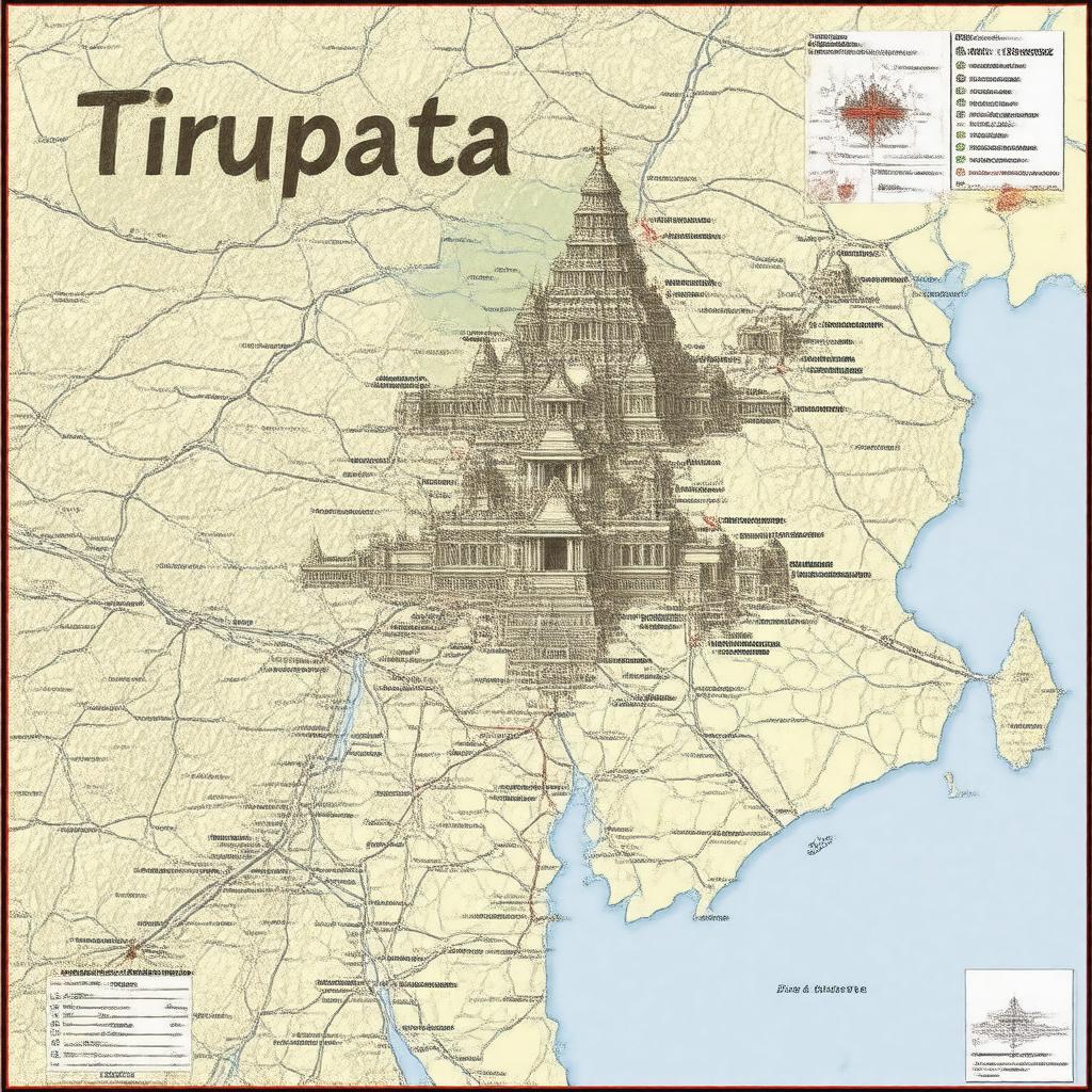 AI-created image of Tirupati district