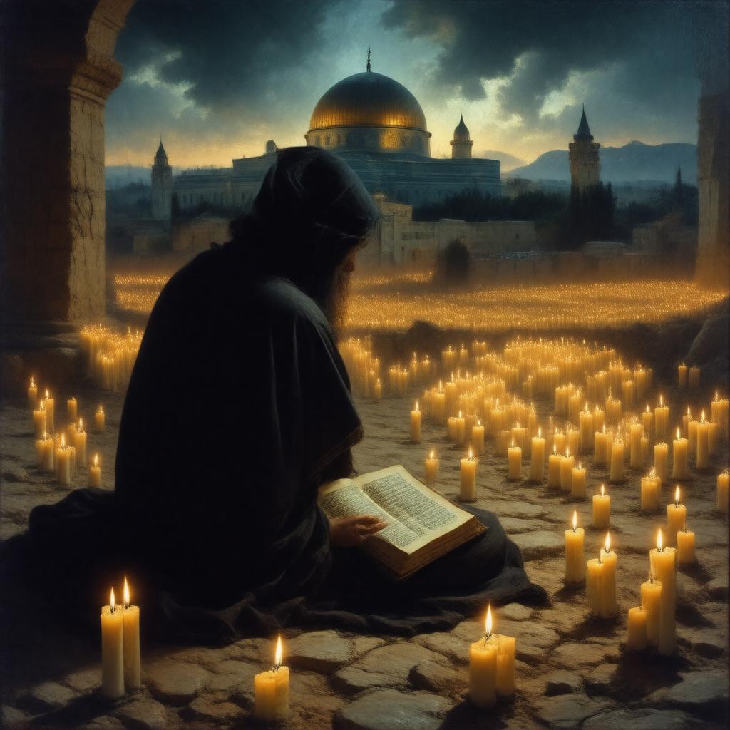Click to view larger image AI-created image of Tisha B'Av