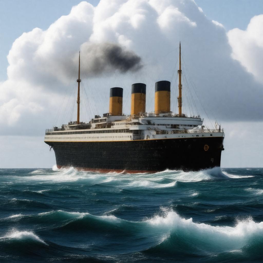 AI-created image of Titanic