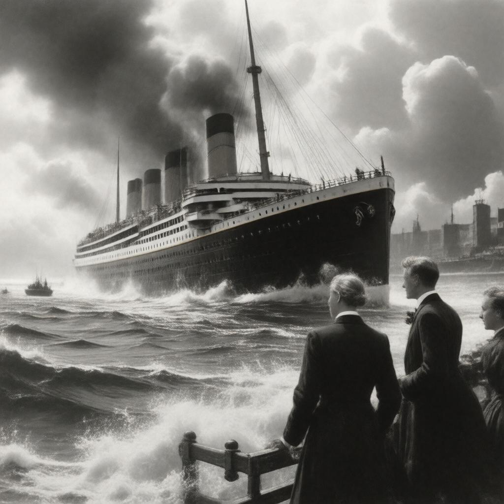 AI-created image of Titanic (1953 film)