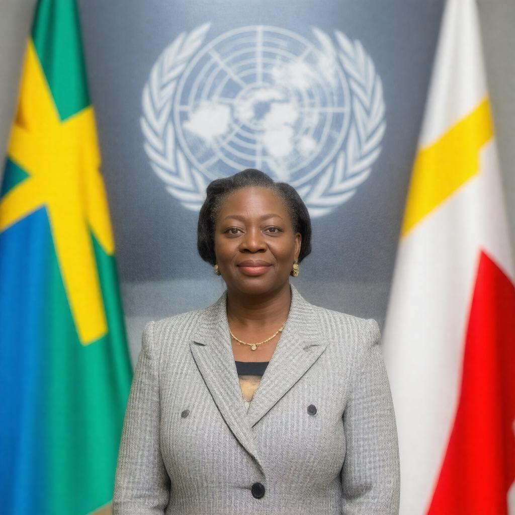 AI-created image of Titi Alakija