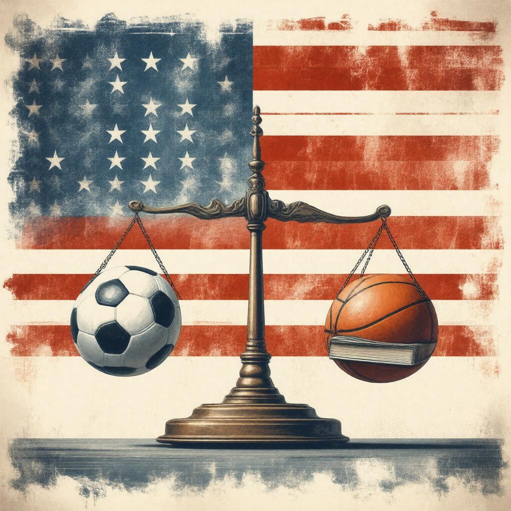 AI-created image of Title IX