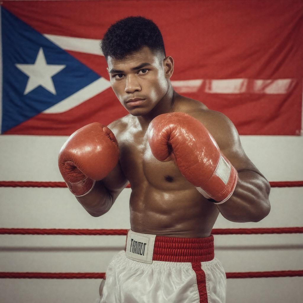 AI-created image of Tito Trinidad